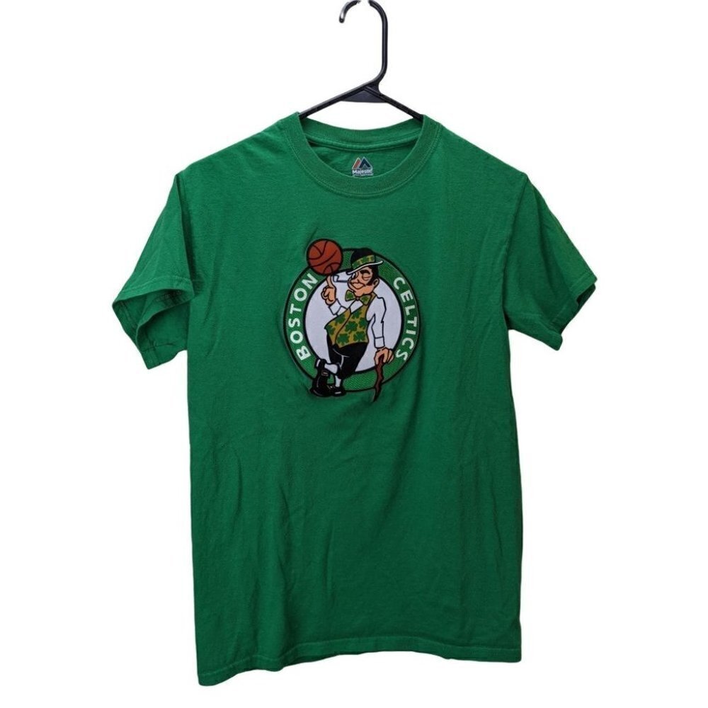 Boston Celtics on a Majestic tag Green Small Mens